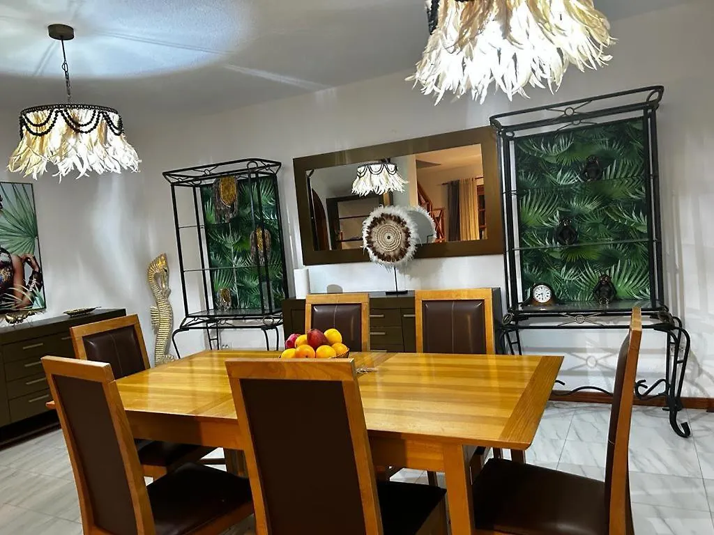 Villa Natali ,Luxury 3-Levels Large Villa On Tenerife, Ocean View, Private Poo L& Barbecue Area Costa Adeje  Costa Adeje (Tenerife)